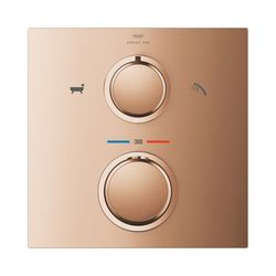 Grohe Allure Thermostat-Wannenbatterie mit integrierter 2-Wege-Umstellung warm sunset g... GROHE-19446DL2 4005176512674 (Abb. 1)