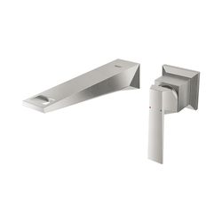 Grohe Allure Brilliant 2-Loch-Waschtischbatterie supersteel 19783DC0... GROHE-19783DC0 4005176490484 (Abb. 1)