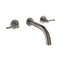 Grohe Atrio 3-Loch-Waschtischbatterie 1/2" hard graphite gebürstet 20169AL3... GROHE-20169AL3 4005176455025 (Abb. 1)