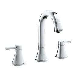 Grohe Grandera 3-Loch-Waschtischbatterie hoher Auslauf, Chrom, 1 1/4" Zugstangen-Garnit... GROHE-20619000 4005176757921 (Abb. 1)