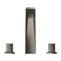 Grohe Allure Brilliant 3-Loch-Waschtischbatterie, Hard Graphite gebürstet, Garnitur 1 1... GROHE-20627AL0 4005176760181 (Abb. 1)