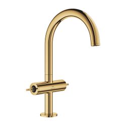 Grohe Atrio PC Waschtisch-Einlochbatterie L-Size, Cool Sunrise für Hebelgriffe, Zugstan... GROHE-21134GL0 4005176510854 (Abb. 1)