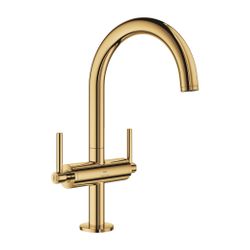 Grohe Atrio Waschtisch-Einlochbatterie 1/2" L-Size, Cool Sunrise, mit Hebelgriffen, 1 1... GROHE-21145GL0 4005176763366 (Abb. 1)