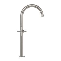 Grohe Atrio Waschtisch-Einlochbatterie 1/2" XL-Size, Supersteel, mit Kreuzgriff, für fr... GROHE-21149DC0 4005176761249 (Abb. 1)
