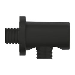 Grohe Rainshower Wandanschlussbogen runde Rosette Phantom Black, Außengewinde 1/2", mit... GROHE-22118KF0 4005176782503 (Abb. 1)