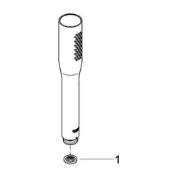 Grohe Euphoria Cosmopolitan Stick Handbrause, 1 Strahlart, 9,5l/min Durchflusskonstanth... GROHE-22126KF0 4005176782626 (Abb. 1)