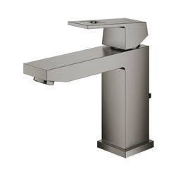 Grohe Eurocube Einhand-Waschtischbatterie 1/2" M-Size hard graphite gebürstet 23445AL0... GROHE-23445AL0 4005176584657 (Abb. 1)