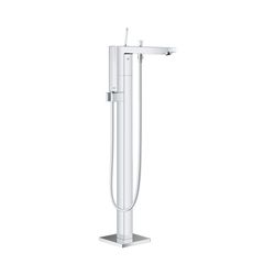 Grohe Eurocube Joy Einhand-Wannenbatterie 1/2" Bodenmontage chrom 23667001... GROHE-23667001 4005176429019 (Abb. 1)