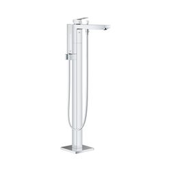 Grohe Eurocube Einhand-Wannenbatterie 1/2" Bodenmontage chrom 23672001... GROHE-23672001 4005176429002 (Abb. 1)