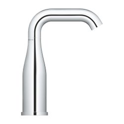Grohe Essence 1-Loch-Einhand-Waschtischbatterie M-Size, Chrom, Push-Open-Garnitur, schw... GROHE-24181001 4005176698460 (Abb. 1)