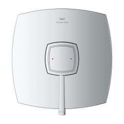 Grohe Grandera 1-Loch-Einhand-Brausebatterie Chrom, Fertigmontageset für Rapido SmartBo... GROHE-24259000 4005176758348 (Abb. 1)