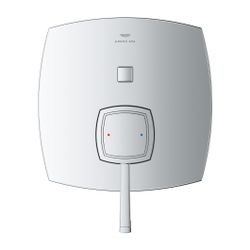 Grohe Grandera 1-Loch-Einhand-Wannenbatterie Chrom, Fertigmontageset für Rapido SmartBo... GROHE-24260000 4005176758362 (Abb. 1)