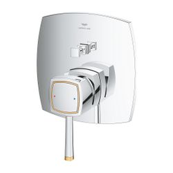 Grohe Grandera 1-Loch-Einhand-Wannenbatterie Fertigmontageset für Chrom/Gold... GROHE-24260IG0 4005176758386 (Abb. 1)