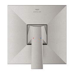 Grohe Allure Brilliant Einhand-Brausebatterie Supersteel, Fertigmontageset für Rapido S... GROHE-24277DC0 4005176759932 (Abb. 1)