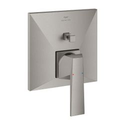 Grohe Allure Brilliant Einhand-Wannenbatterie Supersteel, Wandmontage, Fertigmontageset... GROHE-24279DC0 4005176759963 (Abb. 1)