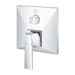 Grohe Allure Brilliant Einhandbatterie Chrom, mit 3-Wege-Umstellung, Fertigmontageset f... GROHE-24340000 4005176759970 (Abb. 1)