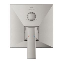 Grohe Allure Brilliant Einhandbatterie Supersteel, mit 3-Wege-Umstellung, Fertigmontage... GROHE-24340DC0 4005176759994 (Abb. 1)