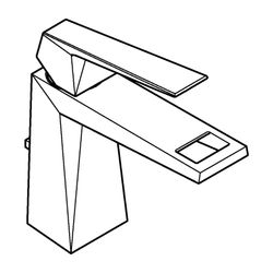 Grohe Allure Brilliant 1-Loch-Waschtischbatterie Einhand M-Size Supersteel, 1 1/4" Zugs... GROHE-24341DC0 4005176759680 (Abb. 1)