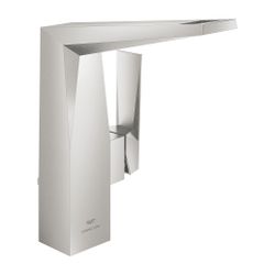 Grohe Allure Brilliant 1-Loch-Waschtischbatterie Einhand L-Size Supersteel, 1 1/4" Zugs... GROHE-24344DC0 4005176759758 (Abb. 1)