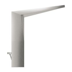 Grohe Allure Brilliant 1-Loch-Waschtischbatterie Einhand L-Size Supersteel, 1 1/4" Zugs... GROHE-24344DC0 4005176759758 (Abb. 1)