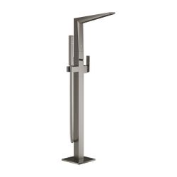 Grohe Allure Brilliant Einhand-Wannenbatterie Hard Graphite gebürstet, Bodenmontage, Fe... GROHE-24348AL0 4005176759895 (Abb. 1)