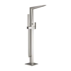 Grohe Allure Brilliant Einhand-Wannenbatterie Supersteel, Bodenmontage, Fertigmontagese... GROHE-24348DC0 4005176759901 (Abb. 1)