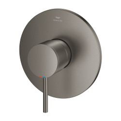 Grohe Atrio Einhand-Bidetbatterie, Hard Graphite gebürstet, Fertigmontageset für Rapido... GROHE-24354AL0 4005176761577 (Abb. 1)