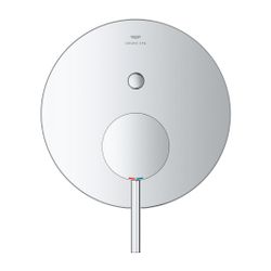 Grohe Atrio Einhand-Wannenbatterie Chrom, Fertigmontageset für Rapido SmartBox... GROHE-24355000 4005176762079 (Abb. 1)
