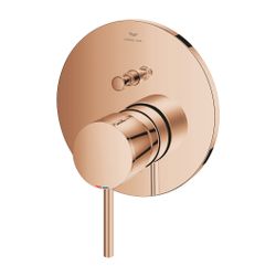 Grohe Atrio Einhand-Wannenbatterie Warm Sunset, Fertigmontageset für Rapido SmartBox... GROHE-24355DA0 4005176761621 (Abb. 1)