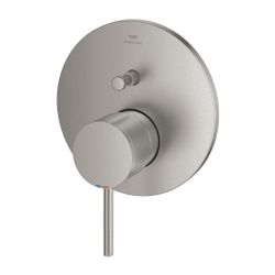 Grohe Atrio Einhand-Wannenbatterie Supersteel, Fertigmontageset für Rapido SmartBox... GROHE-24355DC0 4005176761638 (Abb. 1)
