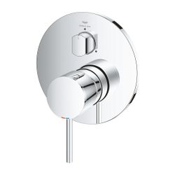 Grohe Atrio Einhandbatterie Hard Graphite gebürstet, Fertigmontageset für 3-Wege-Umstel... GROHE-24356000 4005176762086 (Abb. 1)