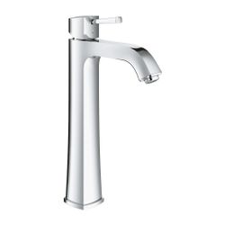 Grohe Grandera Einhand-Waschtischbatterie, XL-Size, Chrom, freistehende Waschschüsseln,... GROHE-24371000 4005176758164 (Abb. 1)