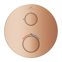 Grohe Atrio PC Thermostat-Brausebatterie Warm Sunset mit 2-Wege-Umstellung mit Knopfbet... GROHE-24396DA0 4005176786235 (Abb. 1)