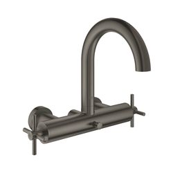 Grohe Atrio Wannenbatterie 1/2" hard graphite gebürstet 25010AL3... GROHE-25010AL3 4005176455421 (Abb. 1)