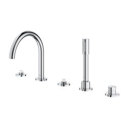Grohe Atrio PC 5-Loch-Wannenkombination Chrom für Hebelgriffe... GROHE-25224000 4005176508950 (Abb. 1)