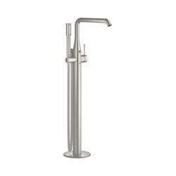 Grohe Essence Einhand-Wannenbatterie 1/2" Bodenmontage supersteel 25248DC1... GROHE-25248DC1 4005176711374 (Abb. 1)