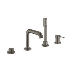 Grohe Essence 4-Loch-Einhand-Wannenkombination hard graphite gebürstet 25251AL1... GROHE-25251AL1 4005176711831 (Abb. 1)