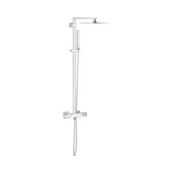 Grohe Euphoria Cube System 230 Duschsystem mit Thermostatbatterie Wandmontage chrom 260... GROHE-26087000 4005176940828 (Abb. 1)