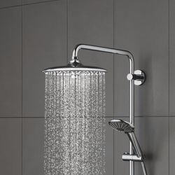 Grohe Vitalio Joy 260 Kopfbrause, 3 Strahlarten, Chrom, 26462000... GROHE-26462000 4005176417795 (Abb. 1)