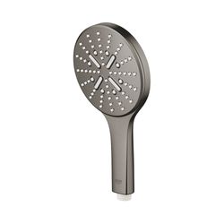 Grohe Rainshower SmartActive 130 Handbrause 9,5 l/min 3 Strahlarten hard graphite gebür... GROHE-26574AL0 4005176558467 (Abb. 1)