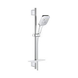 Grohe Rainshower SmartActive 130 Cube Brausestangenset 3 Strahlarten chrom 26583000... GROHE-26583000 4005176486289 (Abb. 1)