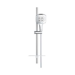 Grohe Rainshower SmartActive 130 Cube Brausestangenset 3 Strahlarten chrom 26584000... GROHE-26584000 4005176486296 (Abb. 1)