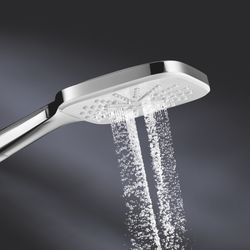 Grohe Vitalio SmartActive 130 Cube Handbrause 3 Strahlarten, QuickFix, Chrom, 26595000... GROHE-26595000 4005176486487 (Abb. 1)