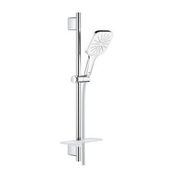 Grohe Vitalio SmartActive 130 Cube Brausestangenset 3 Strahlarten, QuickFix, Chrom, 265... GROHE-26596000 4005176486494 (Abb. 1)