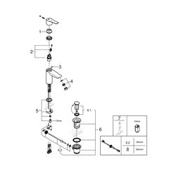 Grohe Vitalio SmartActive 150 Handbrause 3 Strahlarten Chrom QuickFix, 26597000... GROHE-26597000 4005176486500 (Abb. 1)