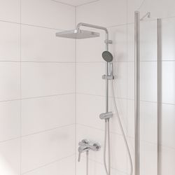 GROHE Vitalio Start System 250 Cube Flex Duschsystem mit Umstellung chrom QuickFix 2669... GROHE-26698000 4005176580857 (Abb. 1)