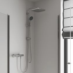 GROHE Vitalio Start System 250 Cube Flex Duschsystem mit Umstellung chrom QuickFix 2669... GROHE-26698000 4005176580857 (Abb. 1)