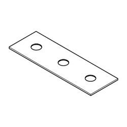Grohe Rainshower Aqua Abdeckhaube für 3 Strahlbilder Deckenbrause, Chrom, ohne Rohbau-S... GROHE-26786000 4005176681615 (Abb. 1)