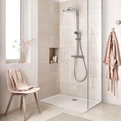 GROHE Vitalio Start System 250 Duschsystem mit Thermostatbatterie chrom QuickFix 268160... GROHE-26816000 4005176728617 (Abb. 1)