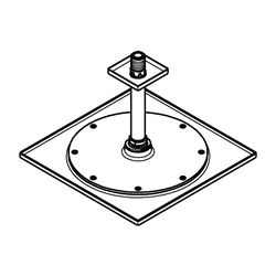 Grohe Rainshower Aqua Kopfbrauseset 10", Deckenauslass 142mm, 1 Strahlart, 9,5l/min Dur... GROHE-26861000 4005176758850 (Abb. 1)